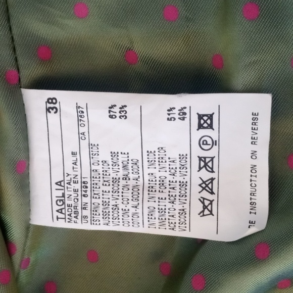 Sisley vintage Jacket size xs - Picture 9 of 10